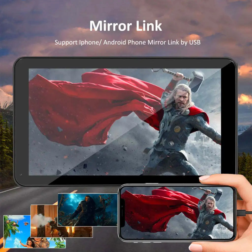 7.5 Inch Apple CarPlay/Android Auto Car Multimedia Touch Screen Player