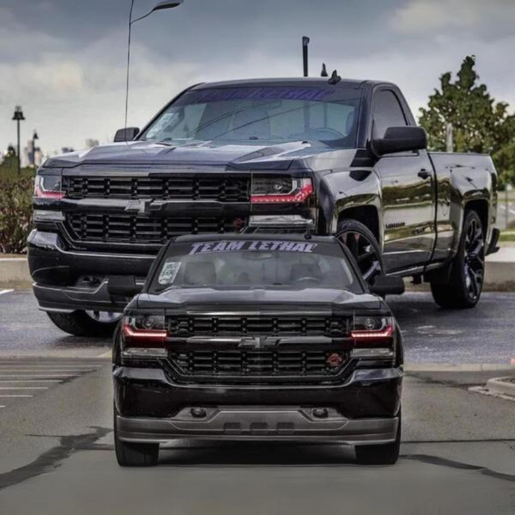 Chevrolet Silverado Multicolor Flow Series DRL Boards (2016-2018)