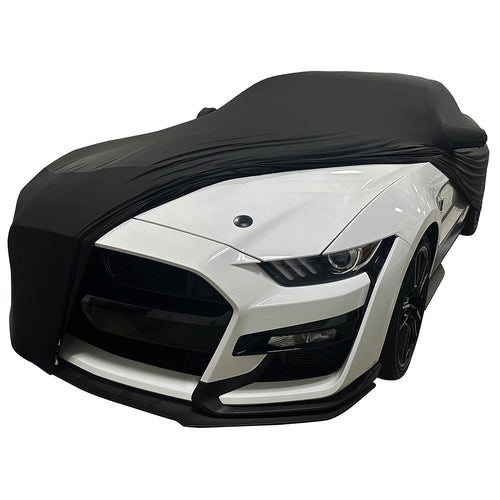 2005-2025 Ford Mustang Ultraguard Stretch Satin Indoor Car Cover - Black