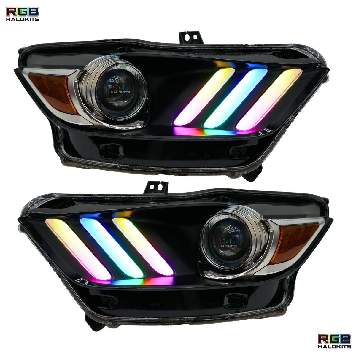 Ford Mustang Multicolor Flow Series DRL Boards (2015-2017)