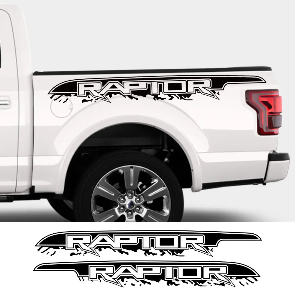 Mudslinger Trunk Side Door Decal for Ford F-150 Raptor SV (2007-2024) | Vinyl Sticker-0
