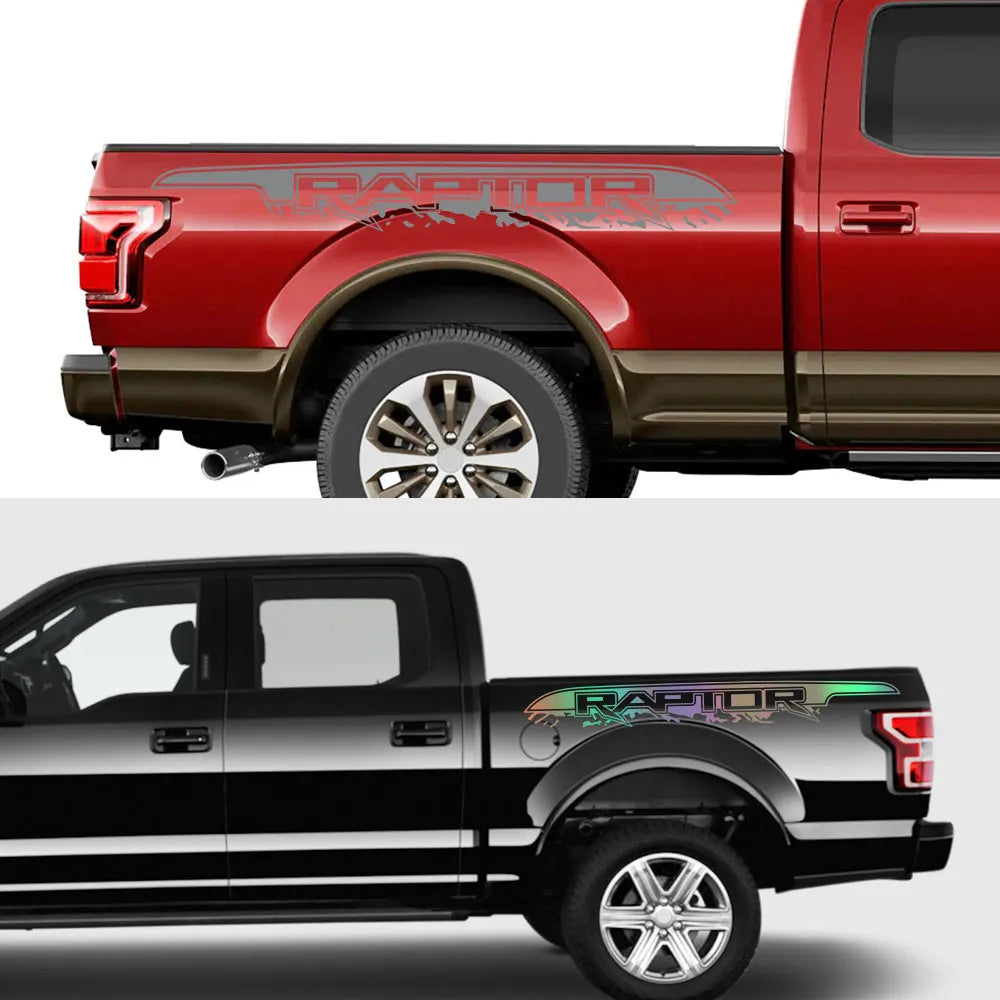 Mudslinger Trunk Side Door Decal for Ford F-150 Raptor SV (2007-2024) | Vinyl Sticker-2