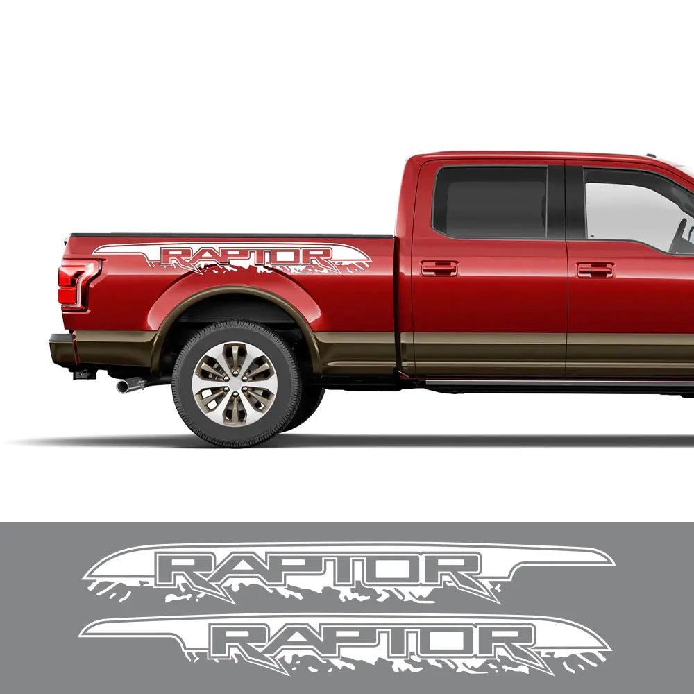 Mudslinger Trunk Side Door Decal for Ford F-150 Raptor SV (2007-2024) | Vinyl Sticker-1
