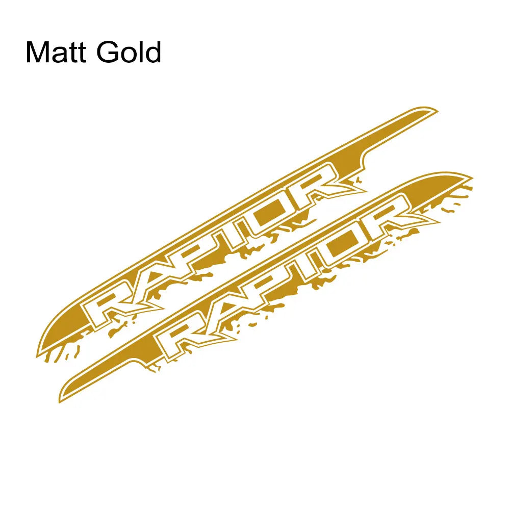 Mudslinger Trunk Side Door Decal for Ford F-150 Raptor SV (2007-2024) | Vinyl Sticker-13