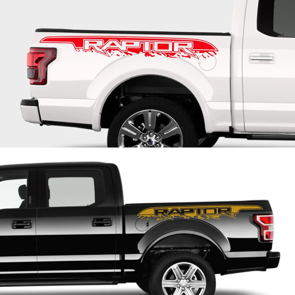 Mudslinger Trunk Side Door Decal for Ford F-150 Raptor SV (2007-2024) | Vinyl Sticker-3
