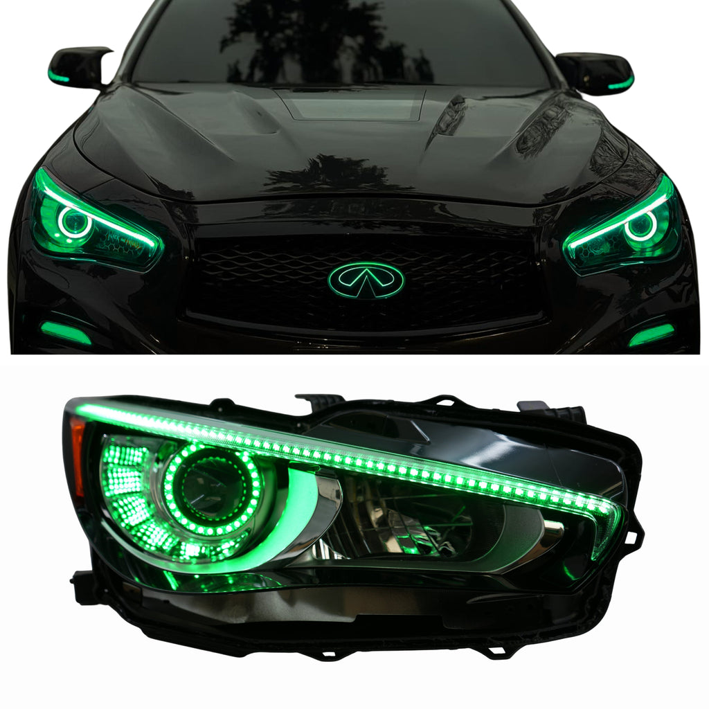 Infiniti Q50 Multicolor Flow DRL Boards (2014-2024)