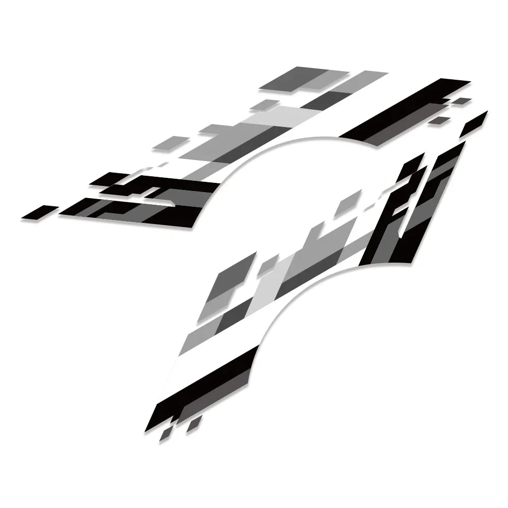 Racing Sport Body Side Vinyl Decal for Ford Bronco SUV | Hardcore Off-Road Graphic Sticker-5