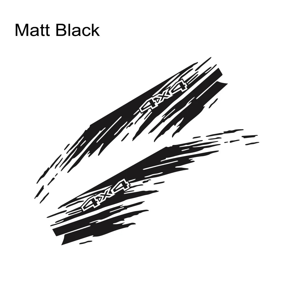 Mudslinger Style Bed Side Decal | Universal Pickup Sticker for F-150, Hilux, RAM, D-Max & More-6