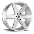 Coda Brushed Face Silver