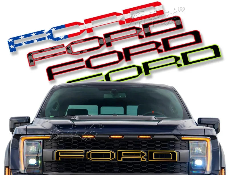 Custom Vinyl Decal Kit for Ford F-150 Raptor 3rd Gen 3.5T (2023) | Special KK Wrap-4