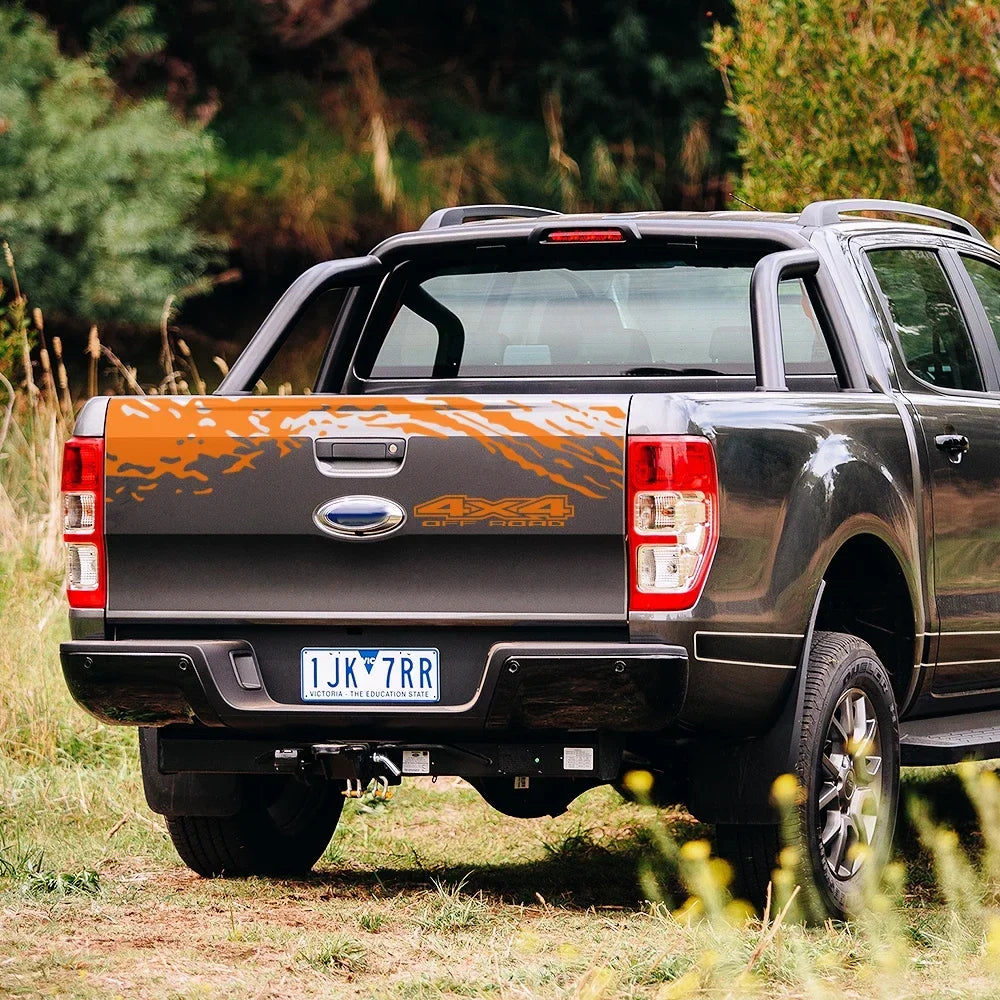 Universal 4x4 Off-Road Tailgate Decal | Fits Ford Ranger, Isuzu D-Max, Chevrolet, VW Amarok, Toyota Hilux & More-1