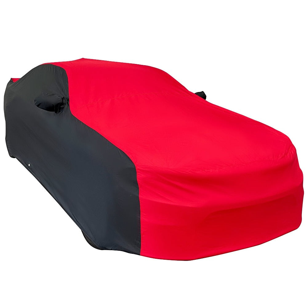 2005-2023 Dodge Charger Ultraguard Plus Car Cover - 300D Indoor/Outdoor Protection - Red/Black